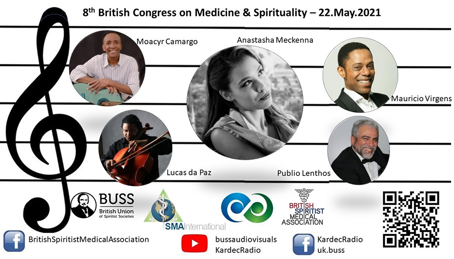 Artists presenting at British Congress Medicine Spirituality 2021